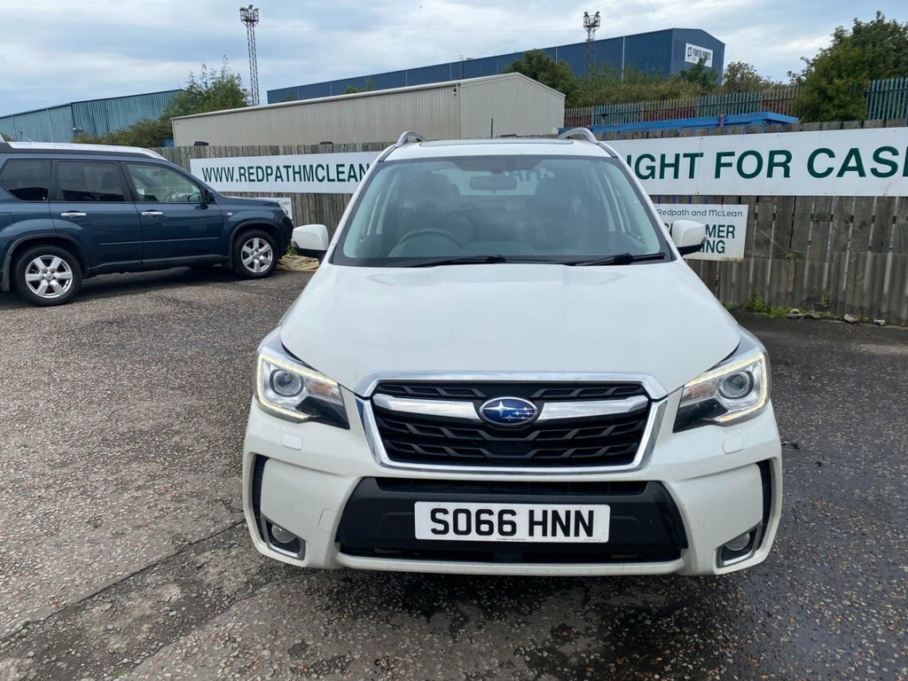 Subaru Forester Estate White #2