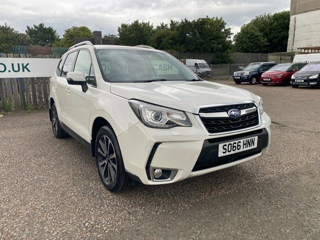 Subaru Forester Estate White #2