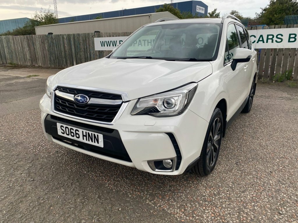 Subaru Forester Estate White #6