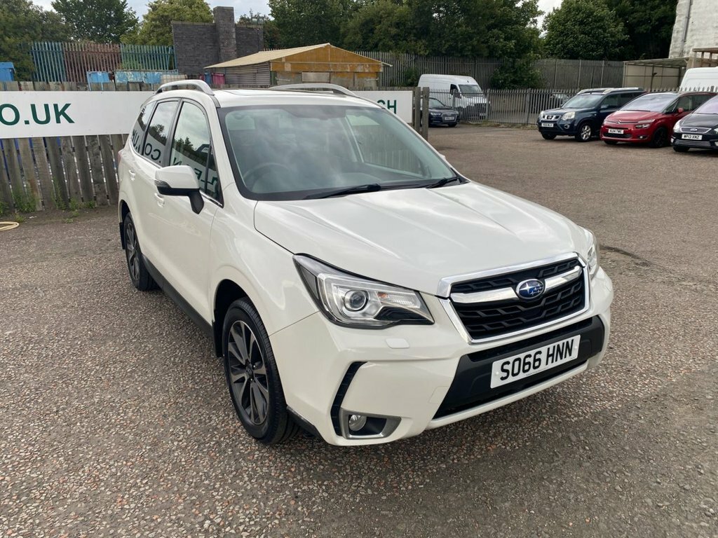Subaru Forester Estate White