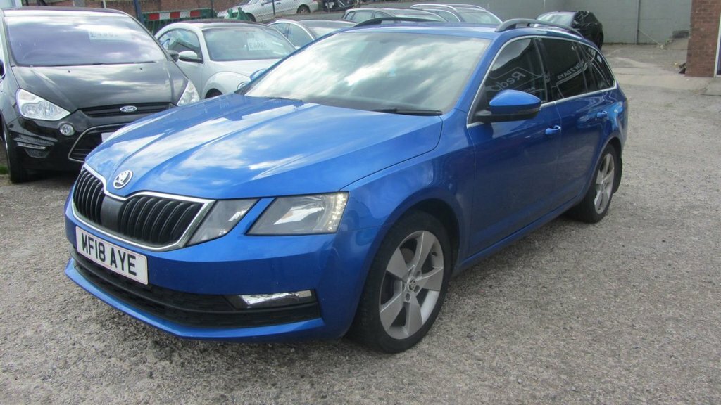 Skoda Octavia 1L Se Technology Blue #3
