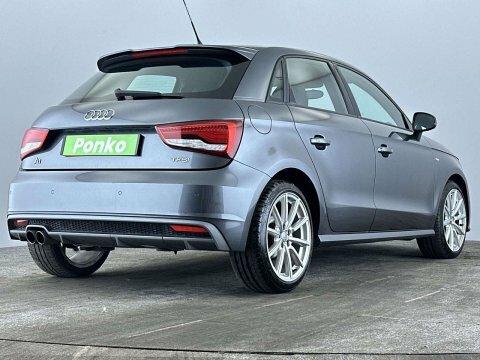 Audi A1 2018 68 1.4 KP68YGX Grey #4