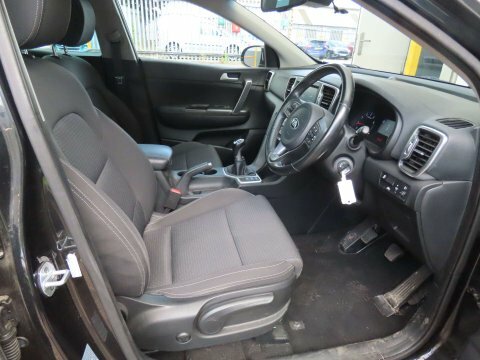Kia Sportage 2018 1.6 Crdi 4 Suv Dct Euro 6 Ss 1 Black #6