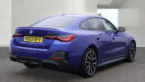 BMW i4 2022 22 I4 Blue #4