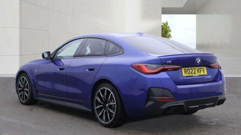BMW i4 2022 22 I4 Blue #3