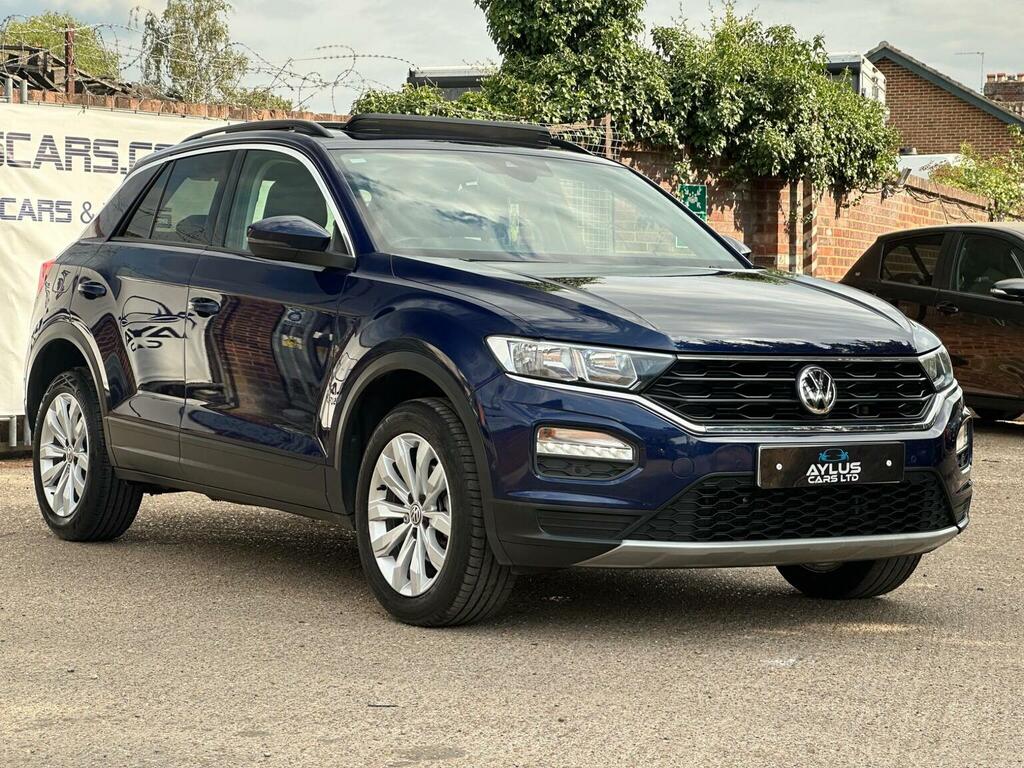 Volkswagen T-Roc Suv 1.5 Tsi Evo Se Dsg Euro 6 Ss 201919 GM19GNV Blue #4