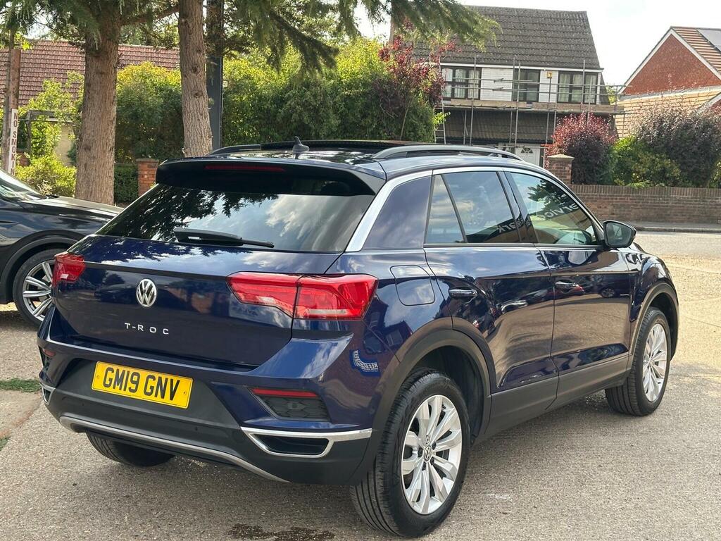 Volkswagen T-Roc Suv 1.5 Tsi Evo Se Dsg Euro 6 Ss 201919 GM19GNV Blue #6