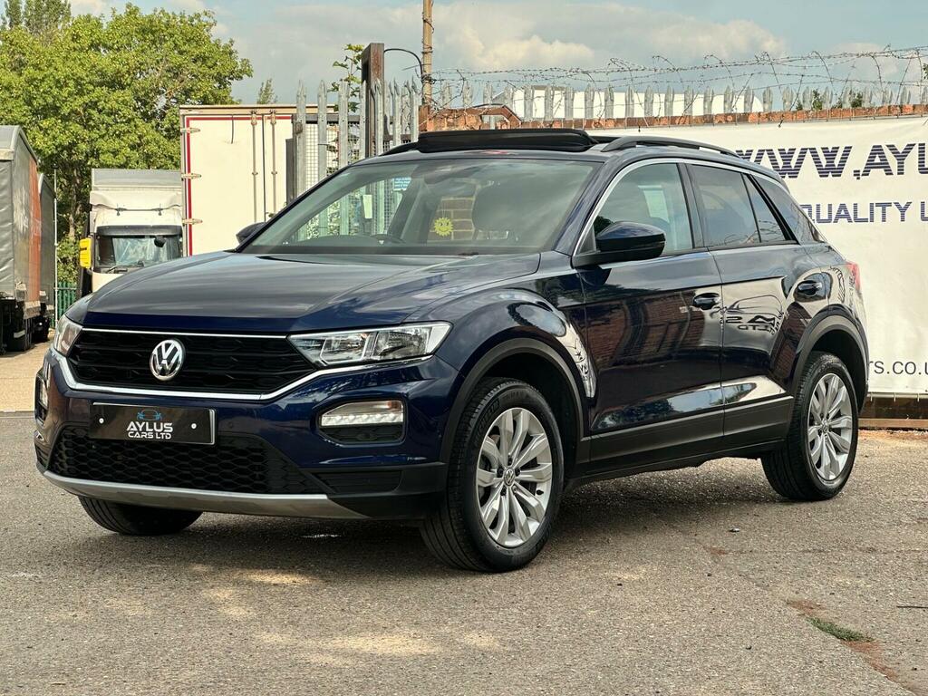 Volkswagen T-Roc Suv 1.5 Tsi Evo Se Dsg Euro 6 Ss 201919 GM19GNV Blue #2