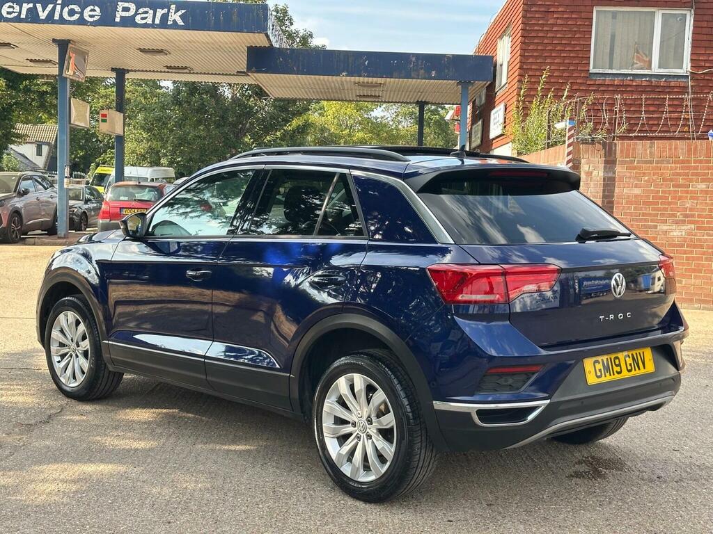 Volkswagen T-Roc Suv 1.5 Tsi Evo Se Dsg Euro 6 Ss 201919 GM19GNV Blue #5