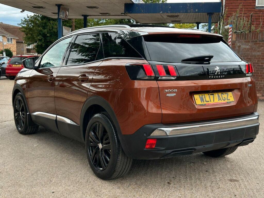 Peugeot 3008 Suv 1.2 Puretech Allure Eat Euro 6 Ss 2017 Brown #5