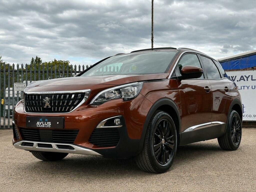 Peugeot 3008 Suv 1.2 Puretech Allure Eat Euro 6 Ss 2017 Brown #2