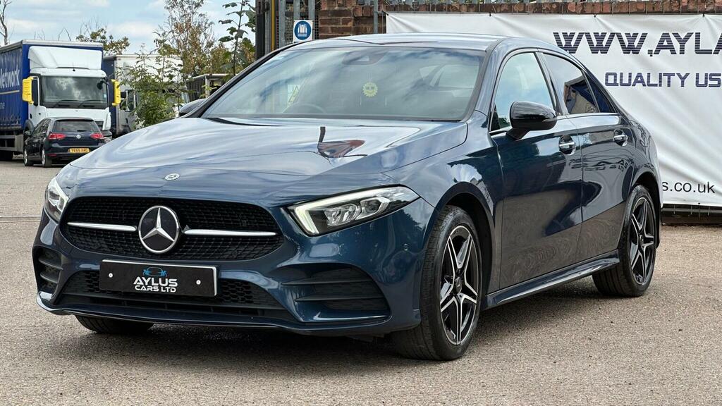 Mercedes-Benz A Class 1.3 A250e 15.6Kwh Amg Line Edition Premium 8G-dc Blue #2
