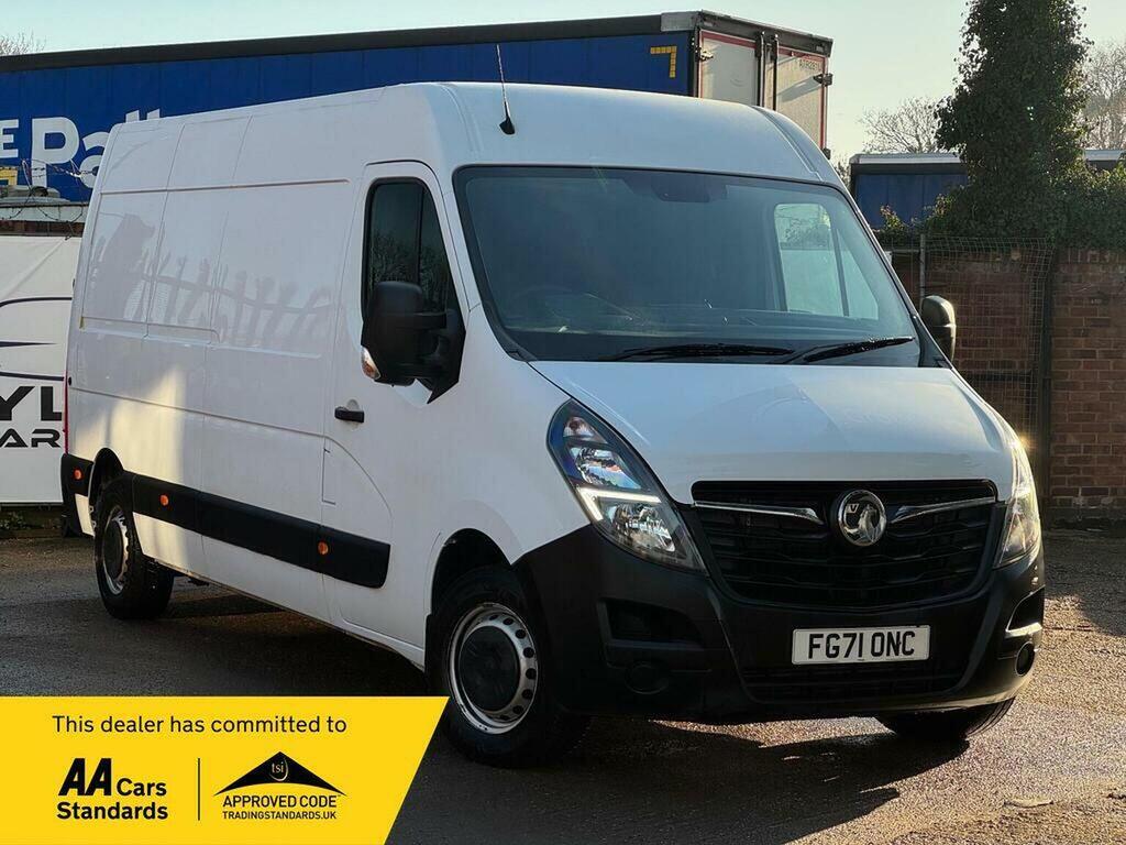 Vauxhall Movano 2.3 Cdti 3500 Biturbo Fwd L3 H2 Euro 6 Ss White