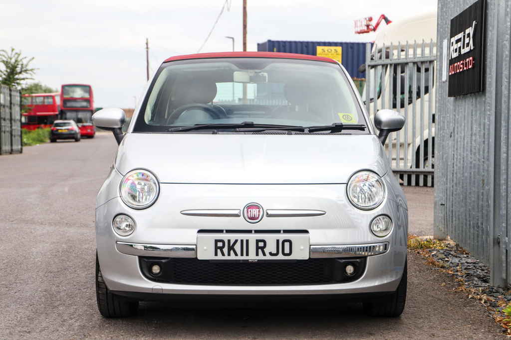 Fiat 500C Convertible 1.3 Multijet Lounge Euro 5 Ss Red #8