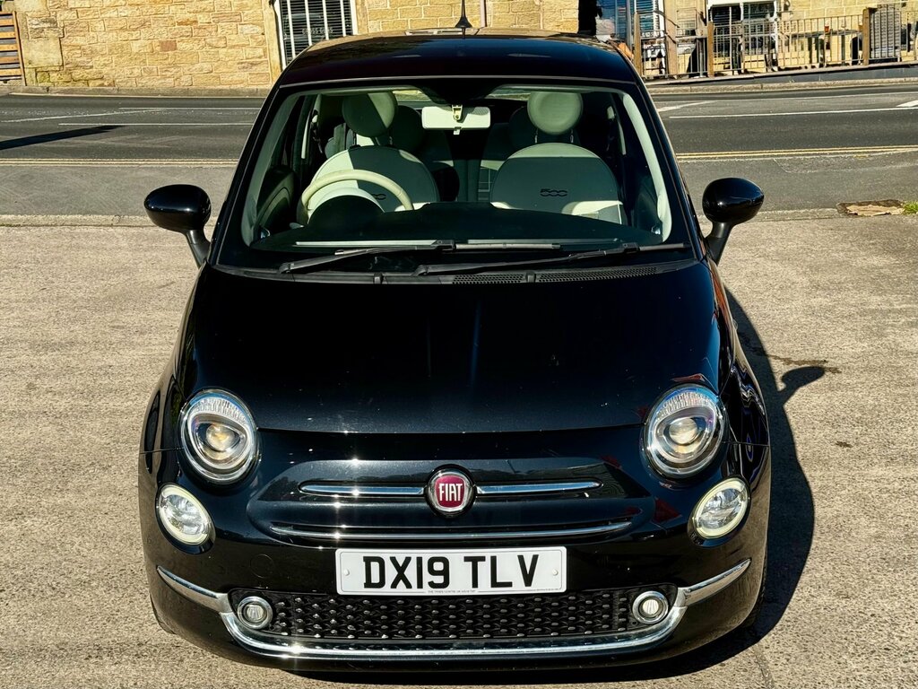 Fiat 500 1.2 Lounge Hatchback Euro 6 Ss Black