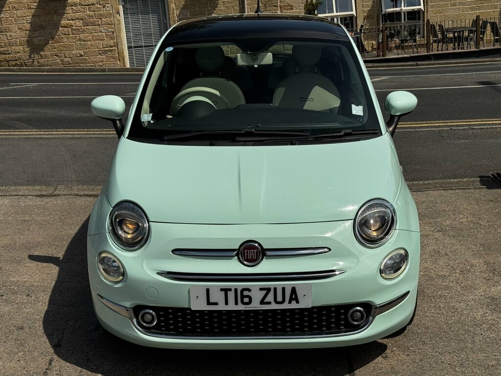 Fiat 500 1.2 Lounge Hatchback Euro 6 Ss Green