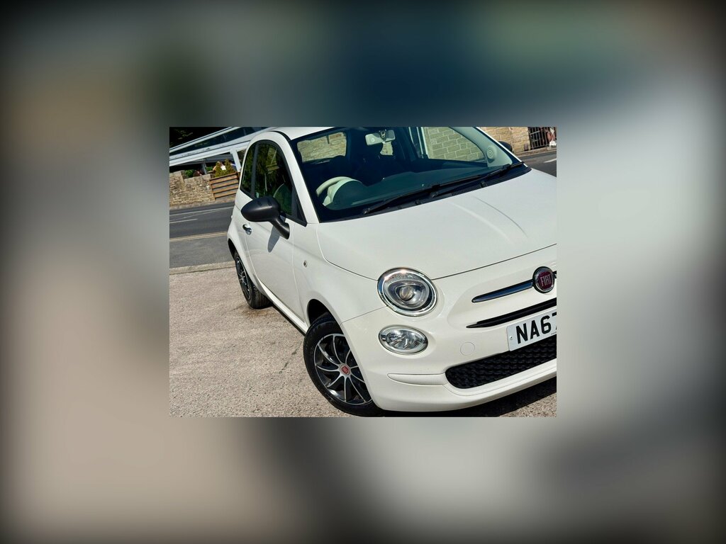 Fiat 500 1.2 Pop Hatchback Euro 6 Ss White #3