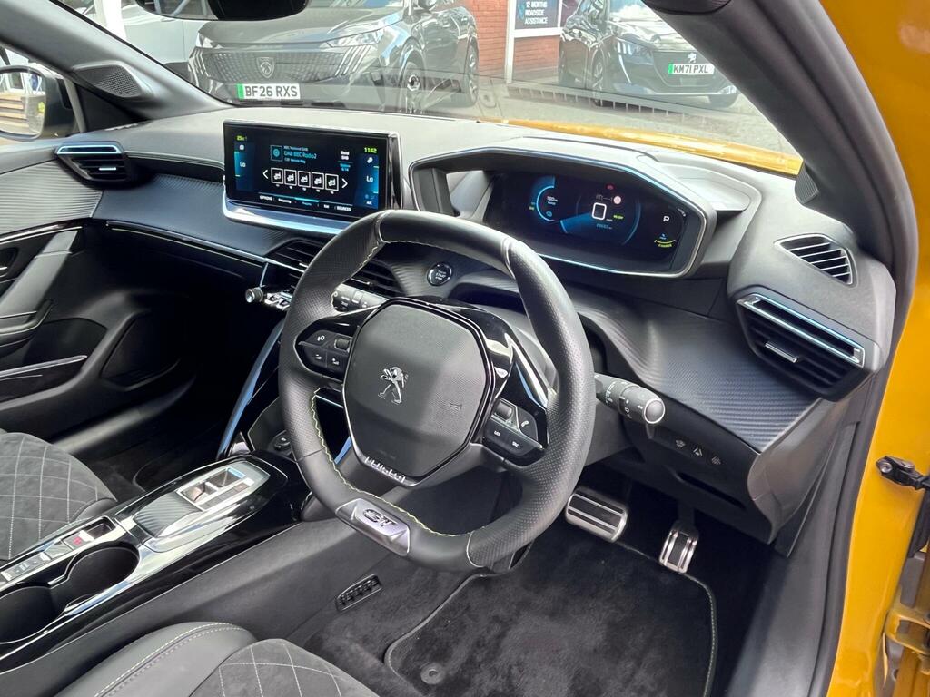Peugeot e-208 50Kwh Allure Premium Hatchback Yellow #15
