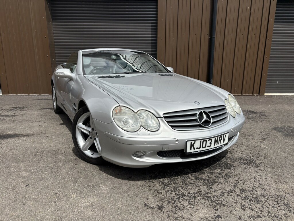 Mercedes-Benz SL Class Convertible 5.0 Sl500 200303 Silver