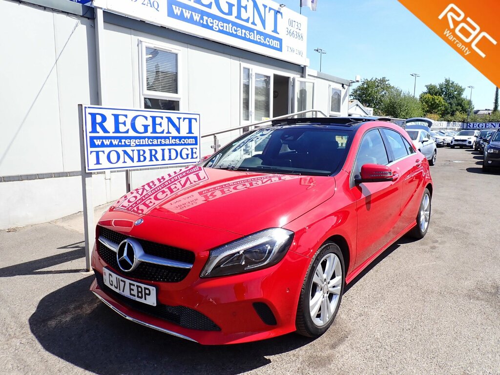 Mercedes-Benz A Class 1.5 A180d Sport Premium Plus Hatchback Diese Red