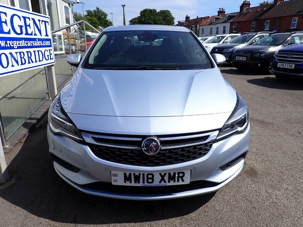 Vauxhall Astra 1.4I Turbo Sri Nav Hatchback Eur MW18XMR Silver #4