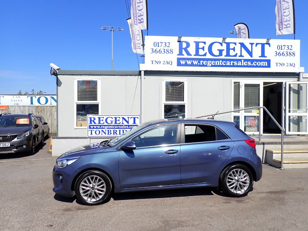 Kia RIO 1.0 T-gdi 3 Hatchback Euro 6 S Blue #5