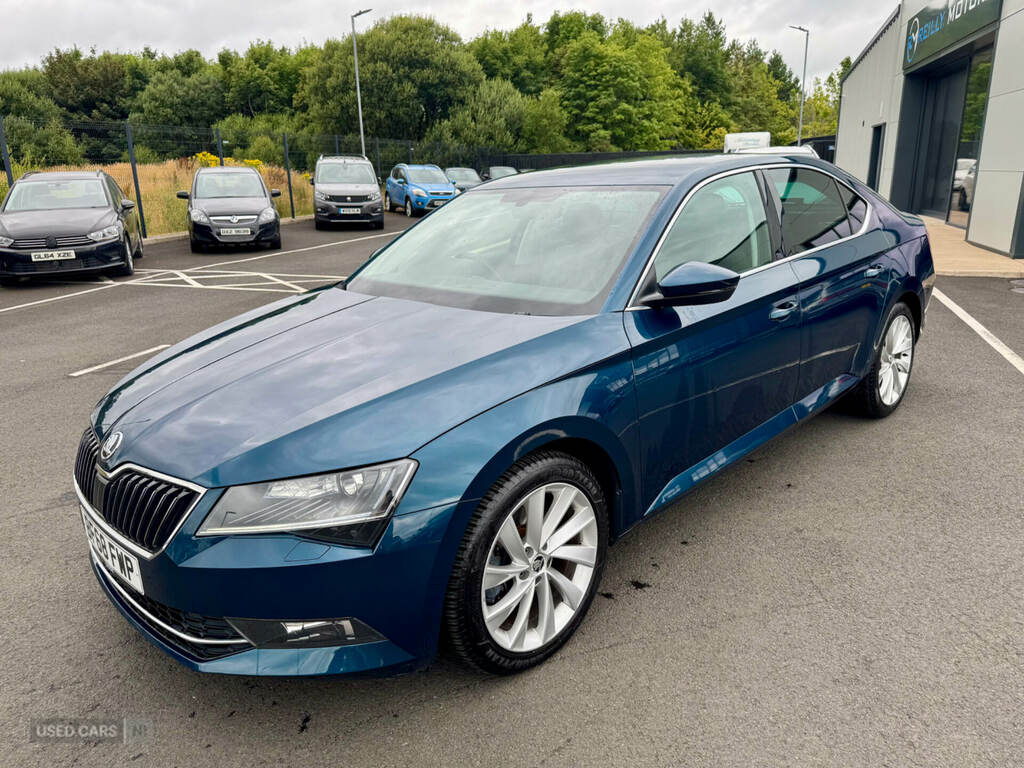 Skoda Superb 2.0 Tdi Cr Se Blue #6