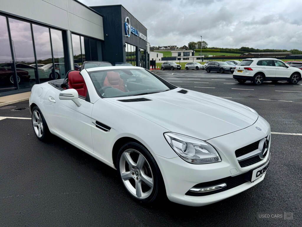 Mercedes-Benz SLK Slk 250 Cdi Blueefficiency White
