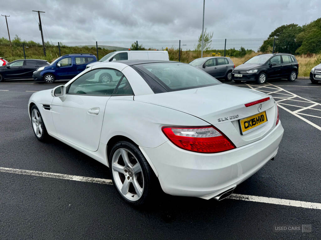 Mercedes-Benz SLK Slk 250 Cdi Blueefficiency White #5
