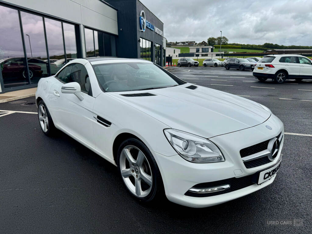Mercedes-Benz SLK Slk 250 Cdi Blueefficiency White #2