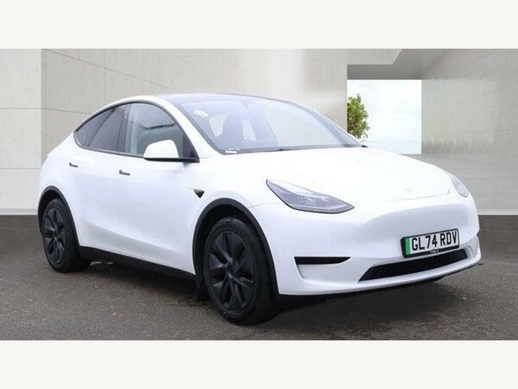 Tesla Model Y Long Range Rwd White #2