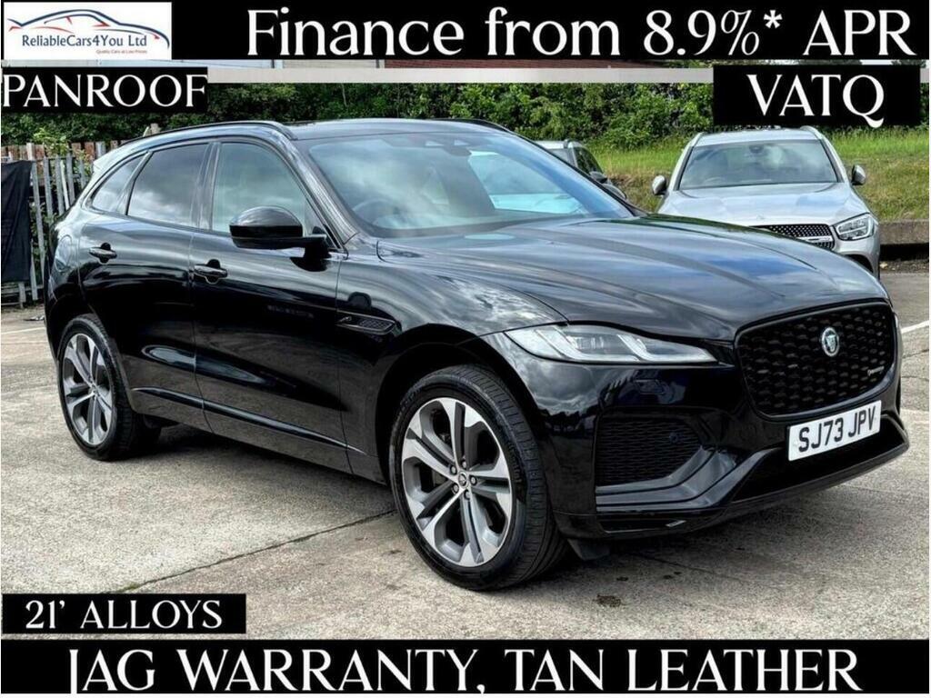 Jaguar F-Pace 2.0 D200 Mhev R-dynamic Hse Black Awd Euro 6 Black #3