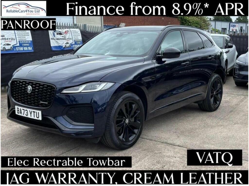 Jaguar F-Pace 2.0 D200 Mhev R-dynamic Se Black Awd Euro 6 Blue