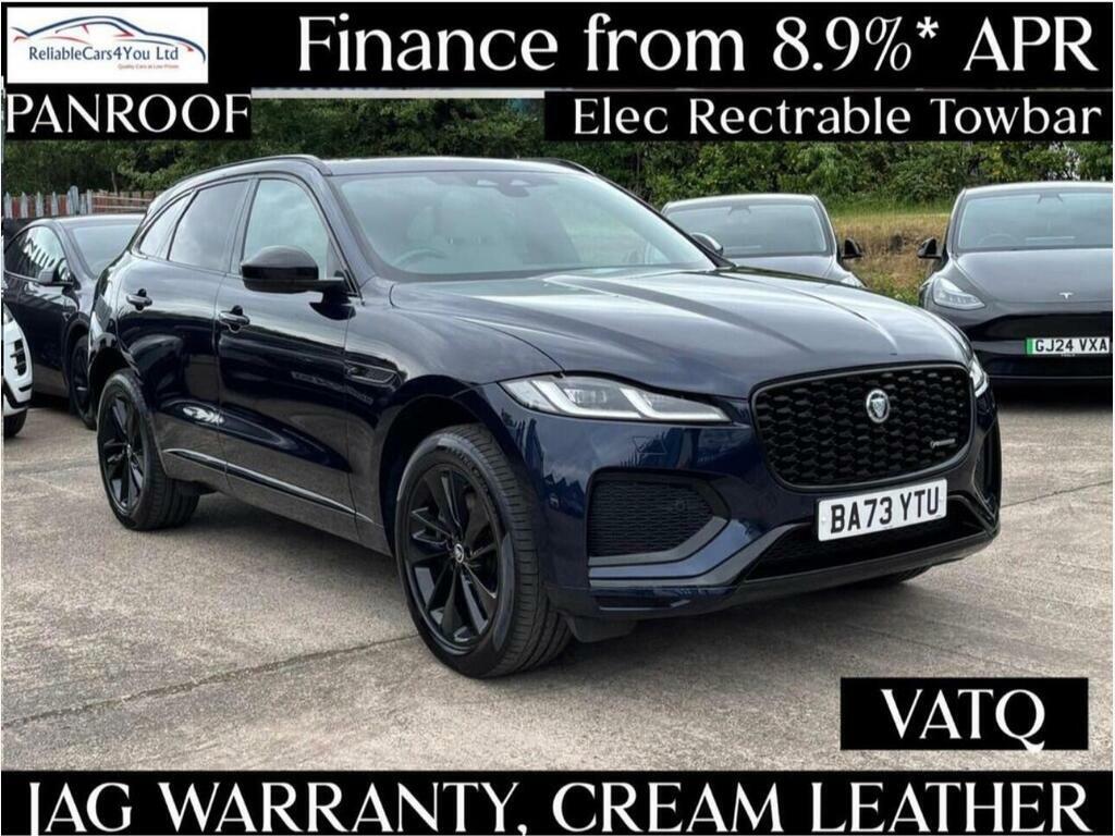 Jaguar F-Pace 2.0 D200 Mhev R-dynamic Se Black Awd Euro 6 Blue #3