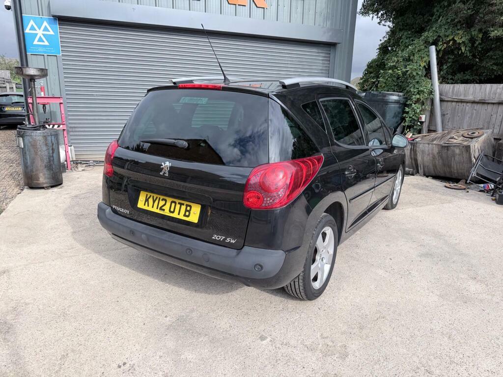 Peugeot 207 SW 1.6 Vti Allure Tiptronic Euro 5 Black #4