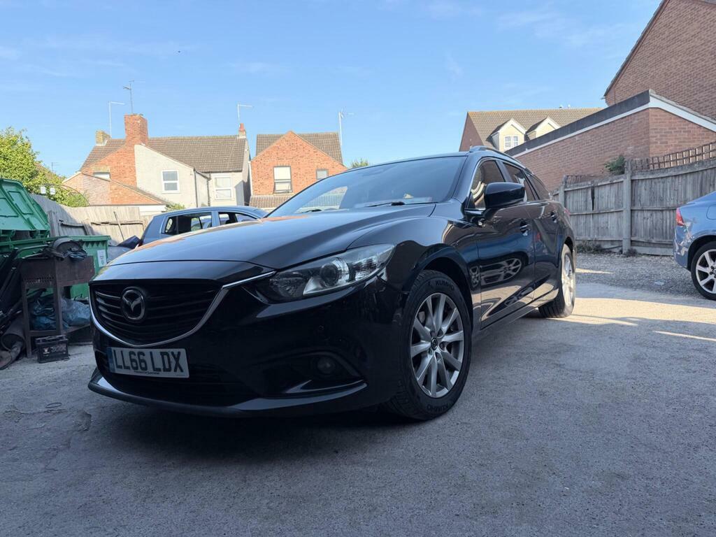 Mazda 6 2.2 Skyactiv-d Se-l Nav Tourer Euro 6 S S LL66LDX Black #2