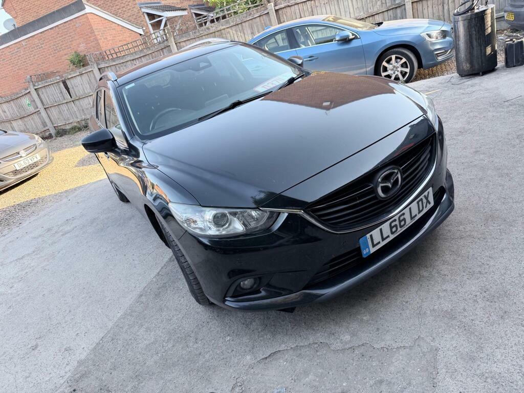 Mazda 6 2.2 Skyactiv-d Se-l Nav Tourer Euro 6 S S LL66LDX Black #5