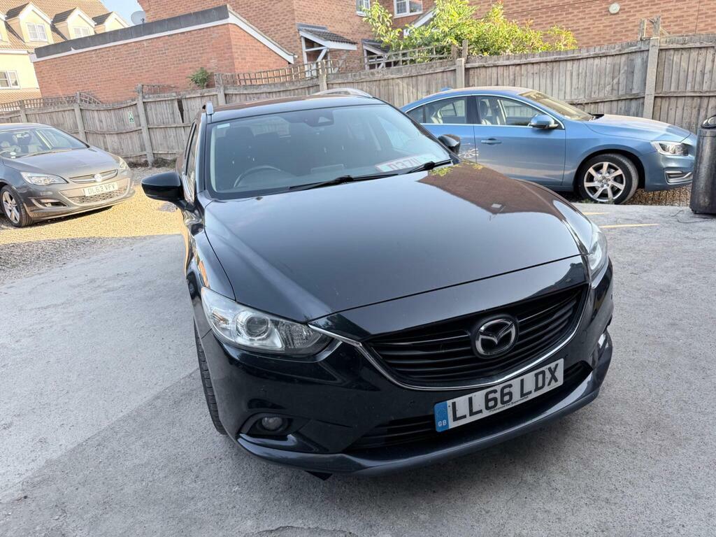 Mazda 6 2.2 Skyactiv-d Se-l Nav Tourer Euro 6 S S LL66LDX Black #3
