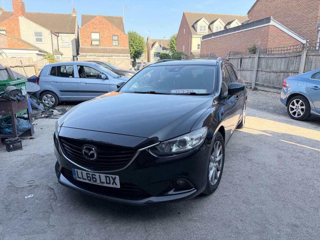 Mazda 6 2.2 Skyactiv-d Se-l Nav Tourer Euro 6 S S LL66LDX Black #4