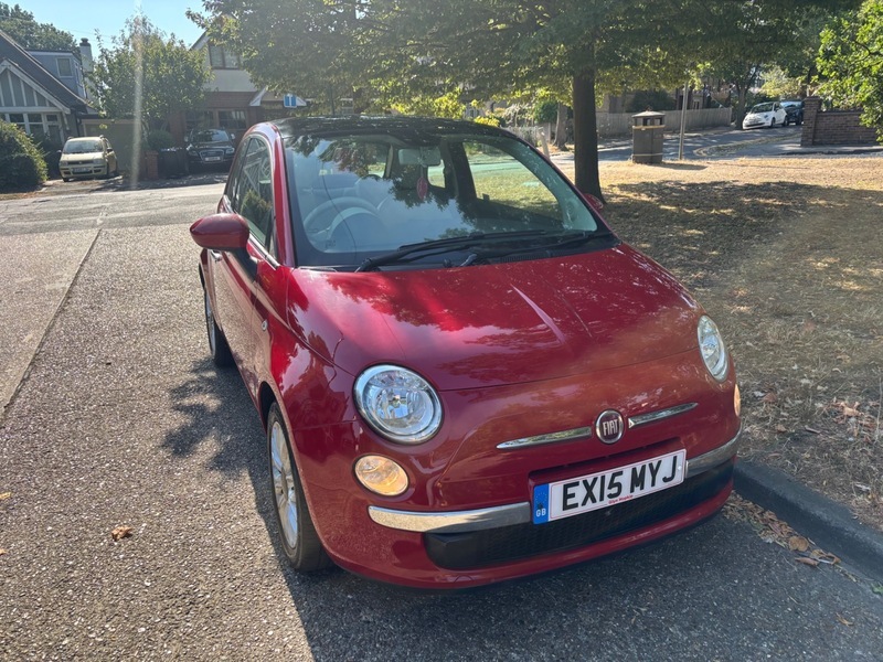 Fiat 500 Lounge Red #2