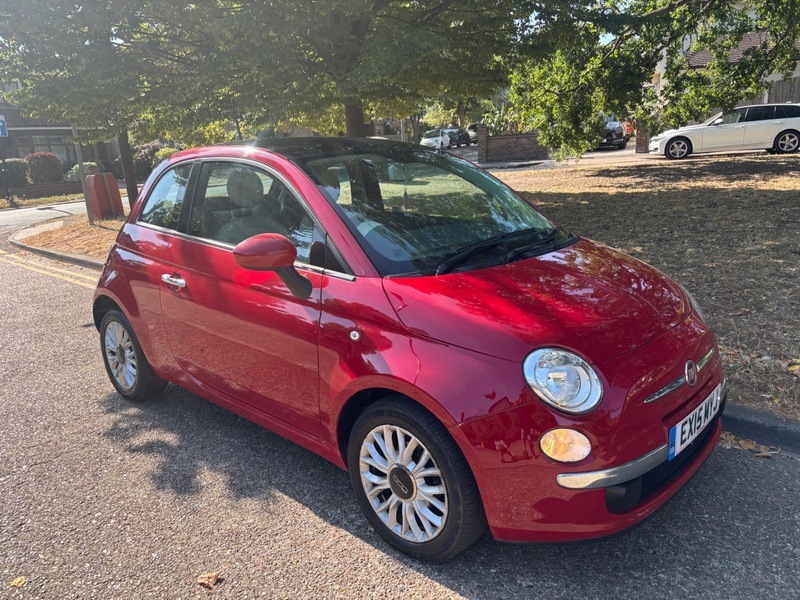 Fiat 500 Lounge Red