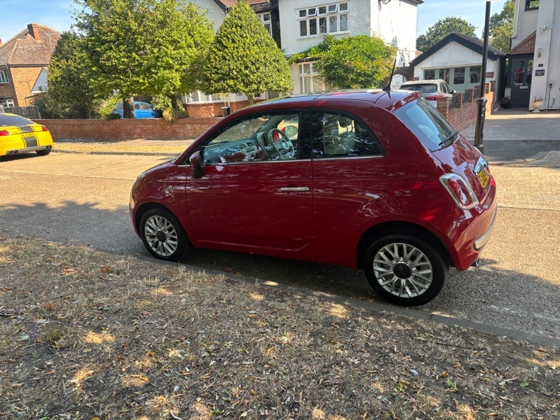 Fiat 500 Lounge Red #6