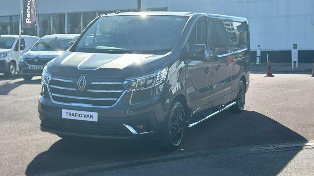 Renault Trafic Ll30 Blue Dci 150 Extra Sport Safety Crew Van White #9