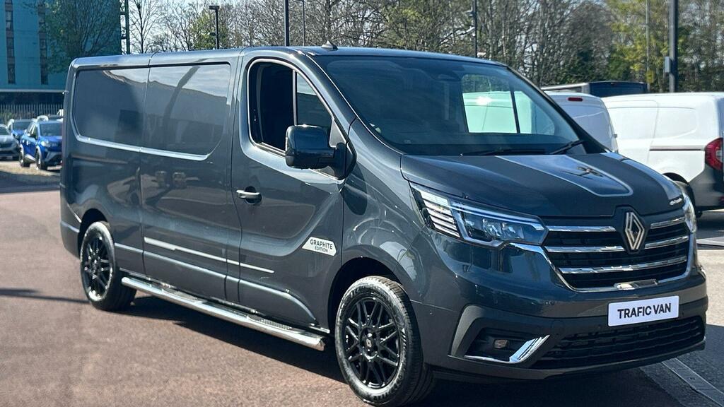 Renault Trafic Trafic Ll30 Blue Dci 150 Graphic Edition Van Grey