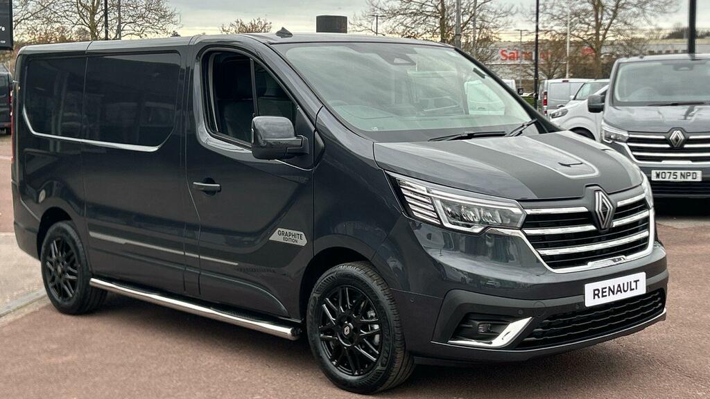 Renault Trafic 2.0 Dci Blue Ll30 Extra Sport Crew Van Double Cab Grey