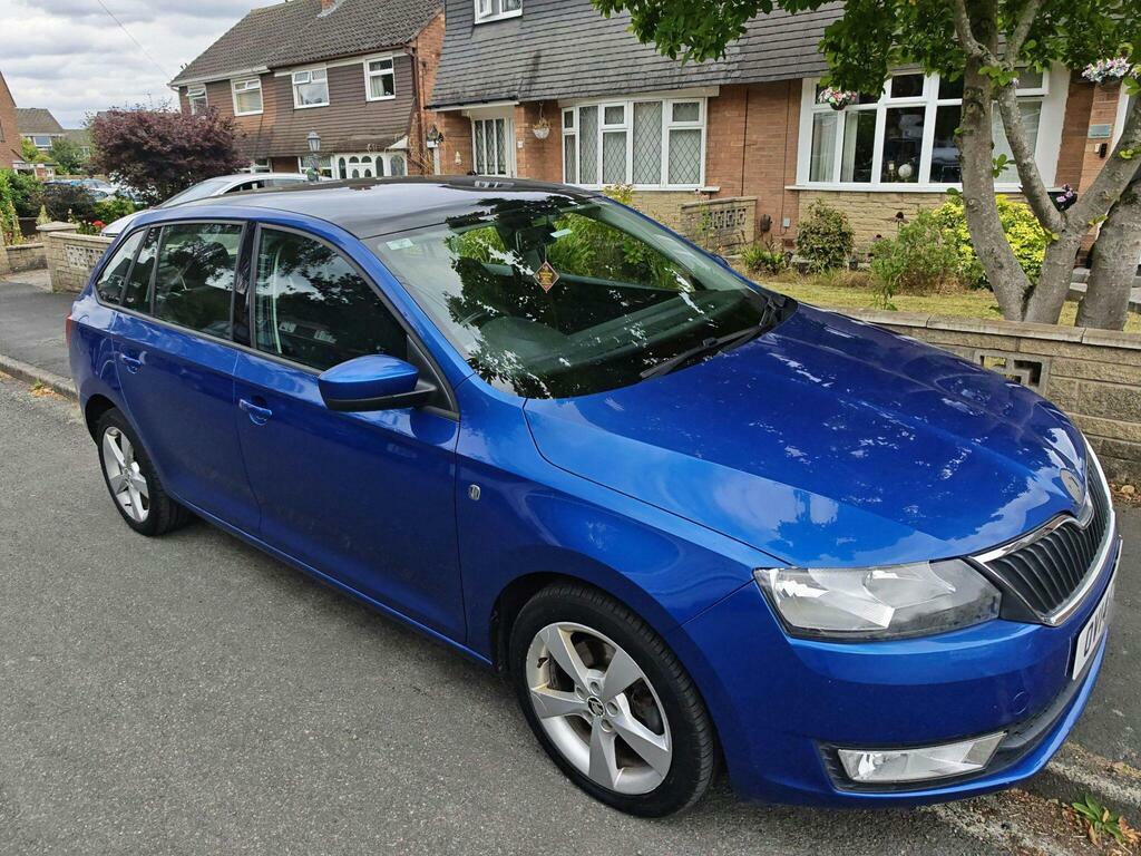 Skoda Rapid Spaceback 1.6 Tdi Elegance Dsg Euro 5 Blue