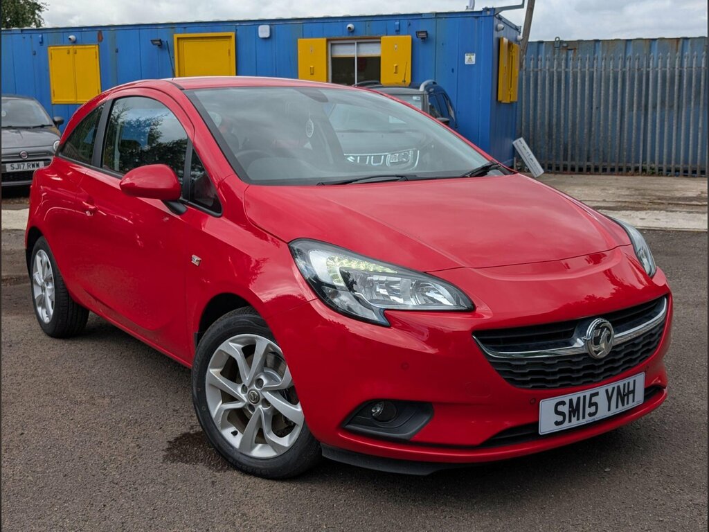 Vauxhall Corsa 1.0I Turbo Ecoflex Excite Euro 6 Ss Ac SM15YNH Red