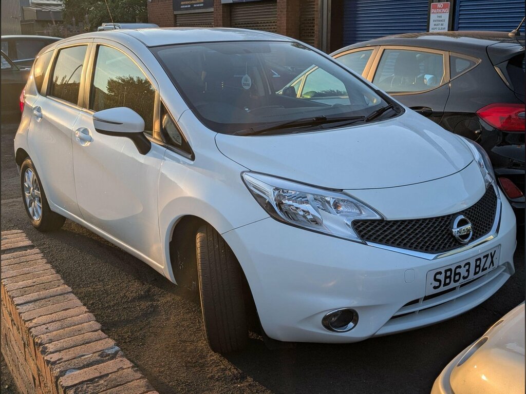 Nissan Note 1.2 12V Acenta Euro 5 Ss White
