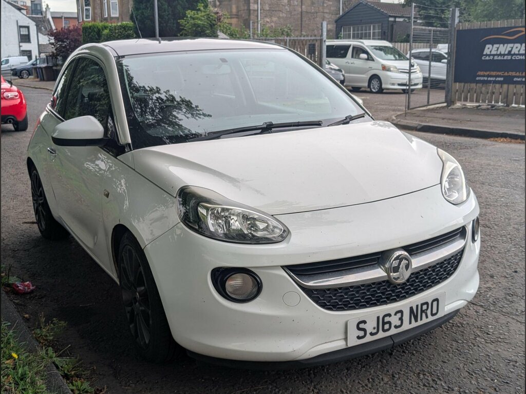 Vauxhall Adam 1.2 16V Glam Euro 5 5 Seat White