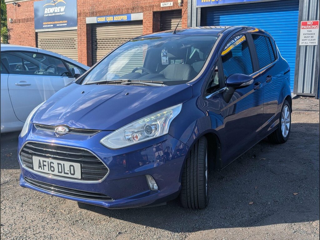 Ford B-Max 1.0T Ecoboost Titanium Euro 5 Ss AF16DLO Blue #5